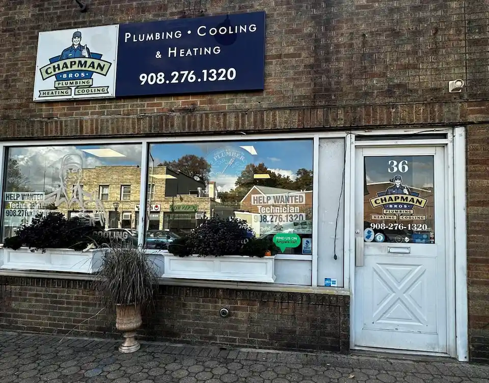 Front door of Chapman Bros.