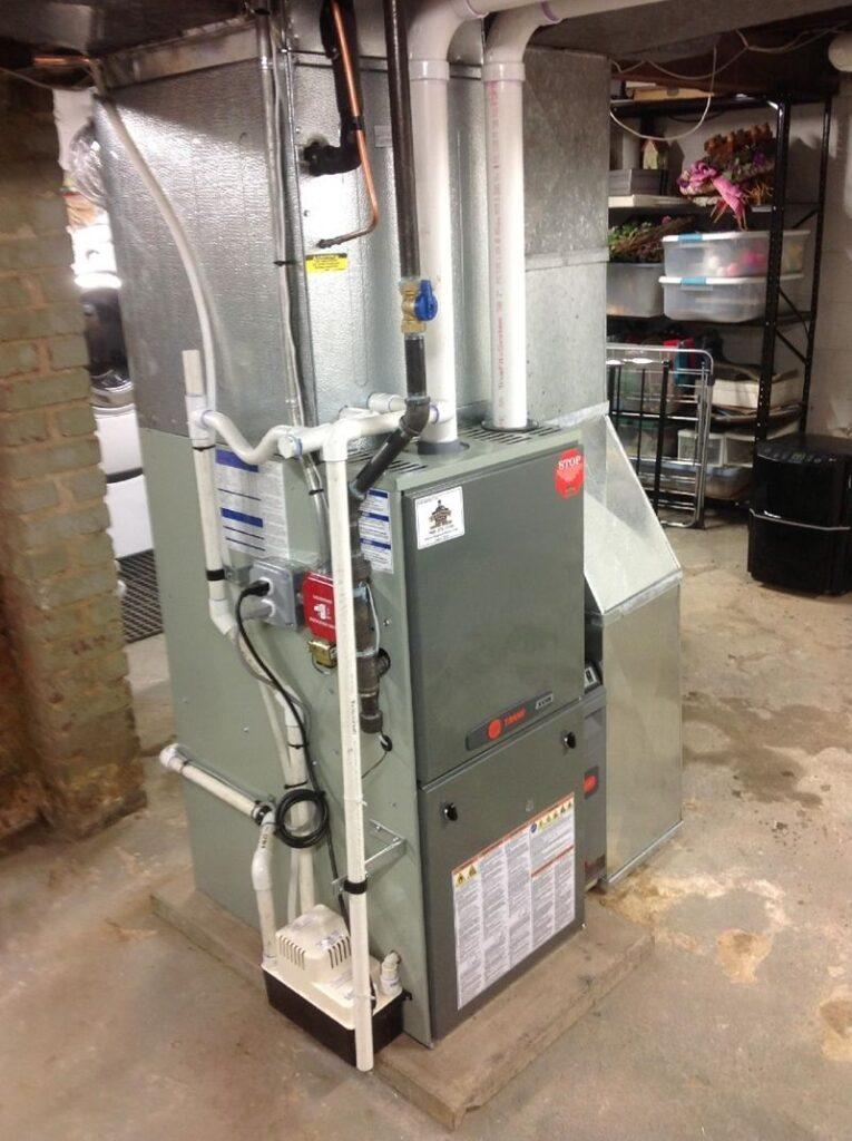 heating maintenance work